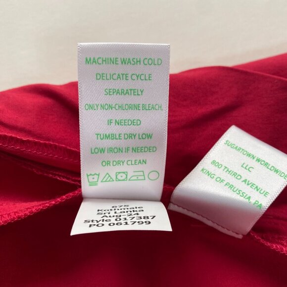 NWT - Lilly Pulitzer Malbec Red Ana High Rise Pant #017387, Size 0 #359 - Picture 14 of 15